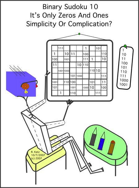 Binary Sudoku 10
