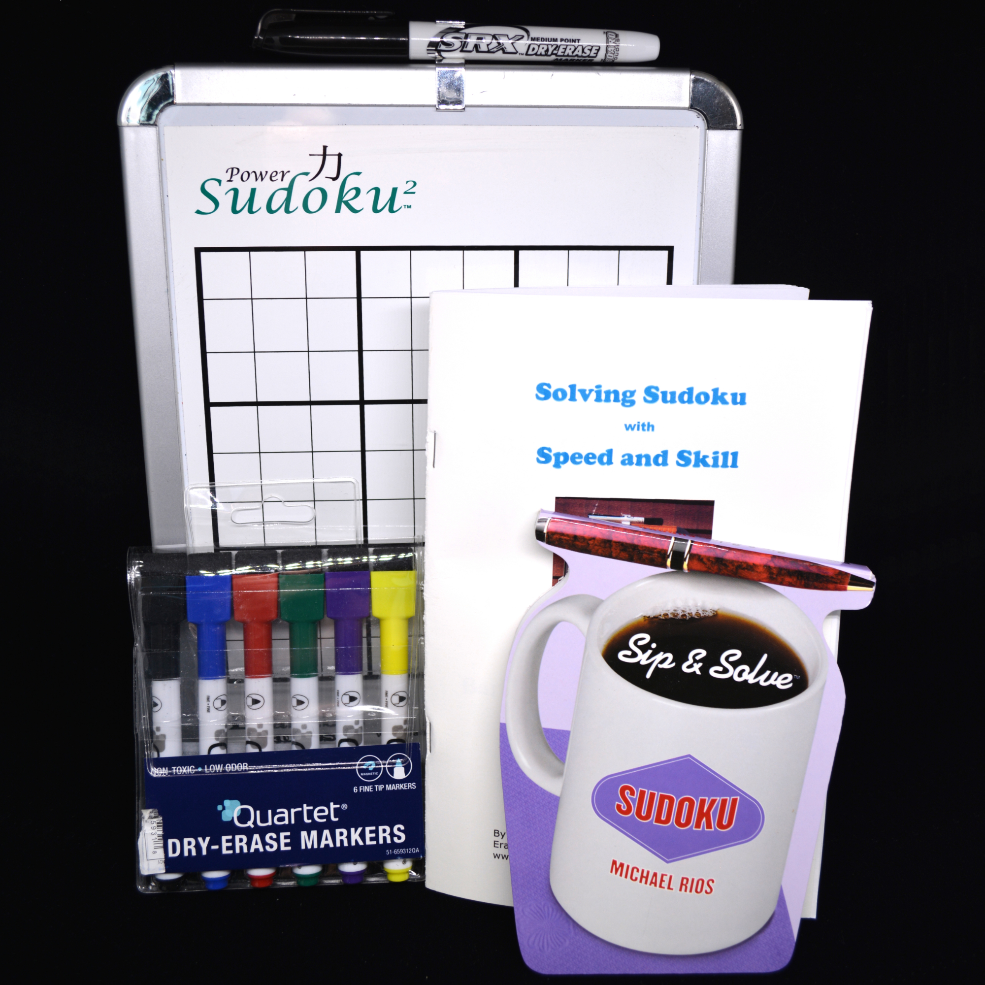 Power Sudoku2 Deluxe White Board Kit Erasable Games